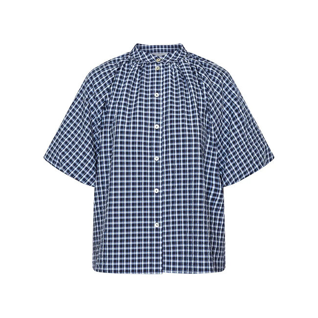 Sisterspoint elice ss blouse check