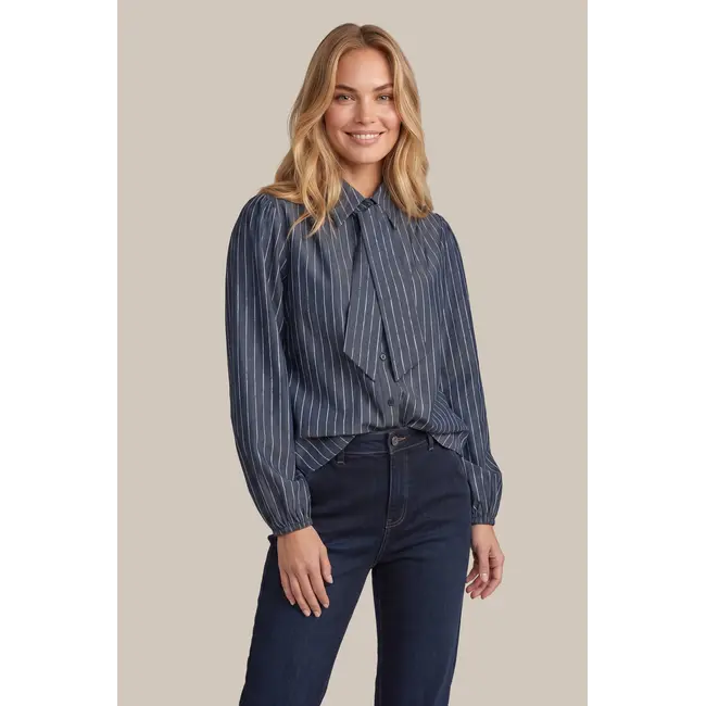 G-Maxx  fion blouse denim light gray