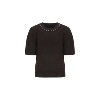 G-Maxx lean knitting sweater dark earth