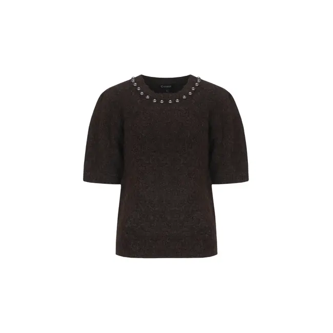 G-Maxx lean knitting sweater dark earth
