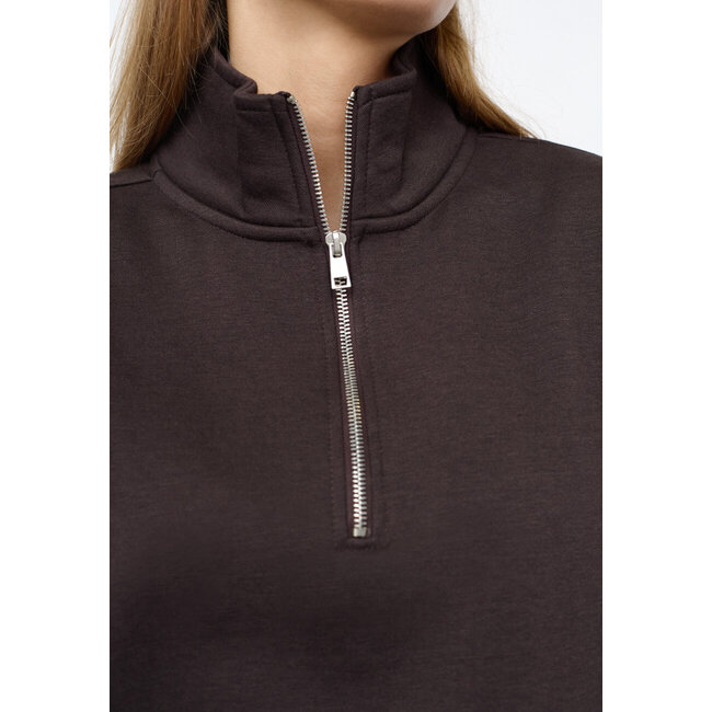 Sisterspoint hike half zip d.chocolate