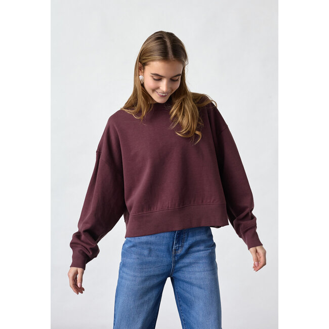 Sisterspoint hike sweater berry