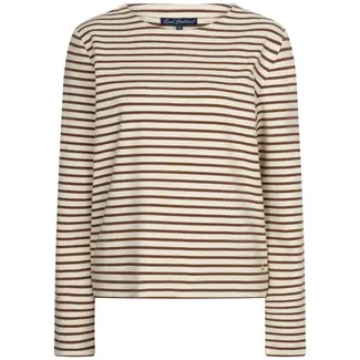 Red Button terry stripe espresso