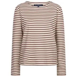Red Button terry stripe berry