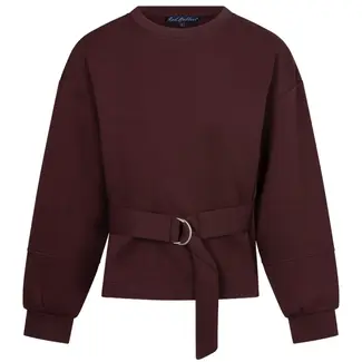 Red Button shakira top burgundy
