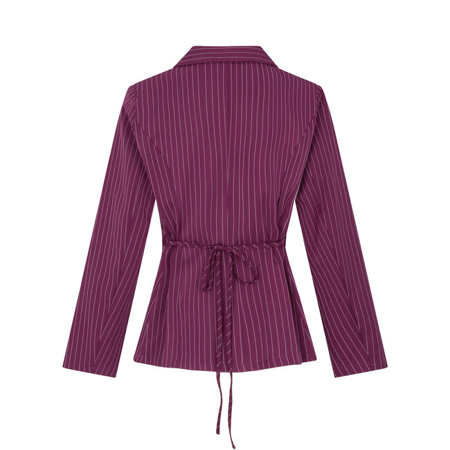 Ydence blouse shannon plum
