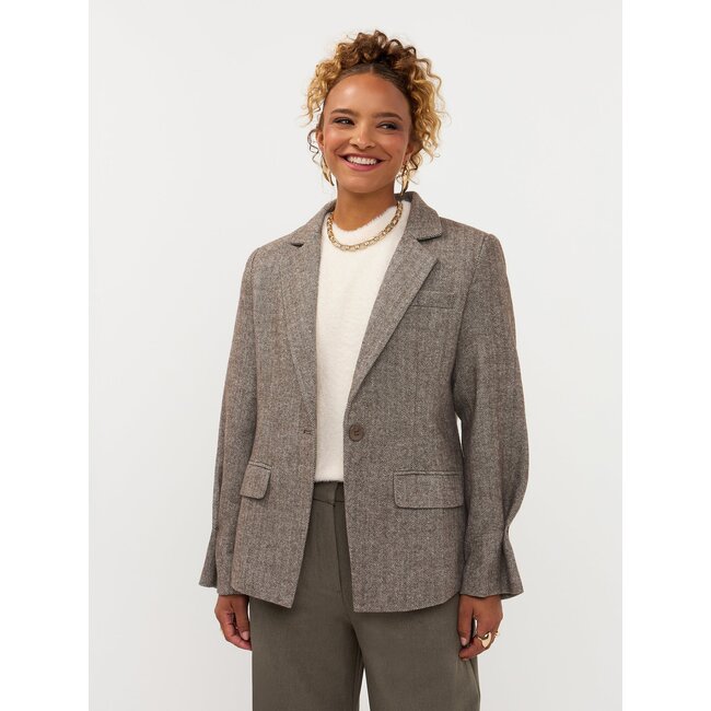 Ydence blazer prim brown