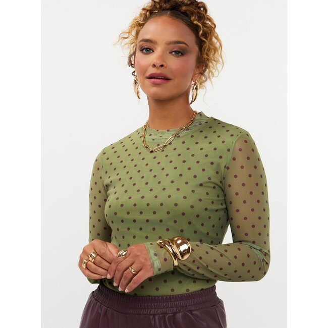 Ydence top bailey green