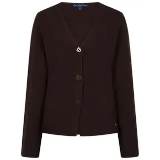 Red Button emilie knit blazer brown