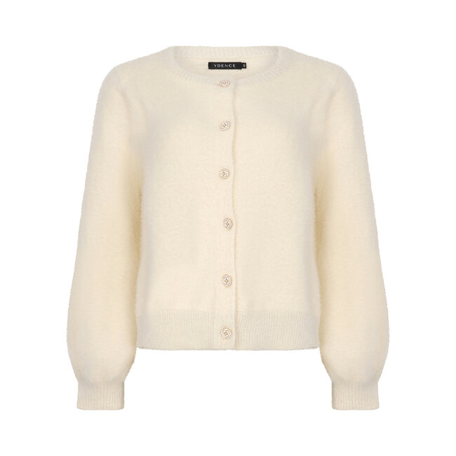 Ydence knitted cardigan maaike off white