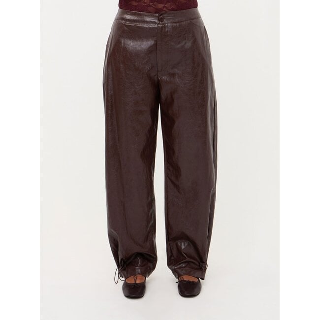 Ydence pants annemone red brown