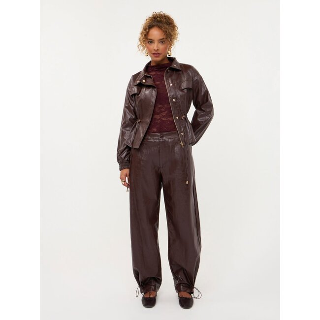 Ydence pants annemone red brown