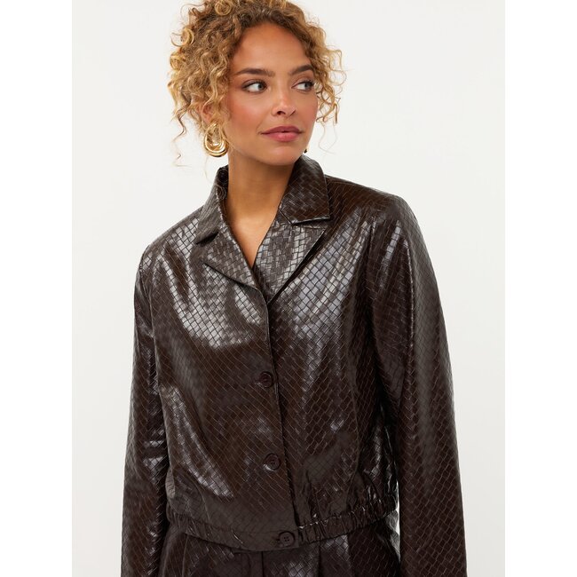 Ydence jacket megan dark brown