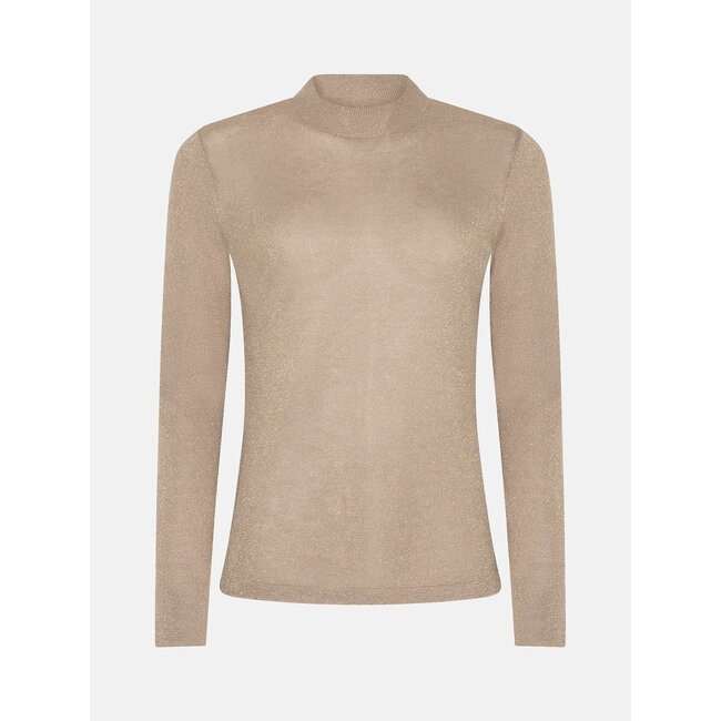 Ydence knitted top lotte beige