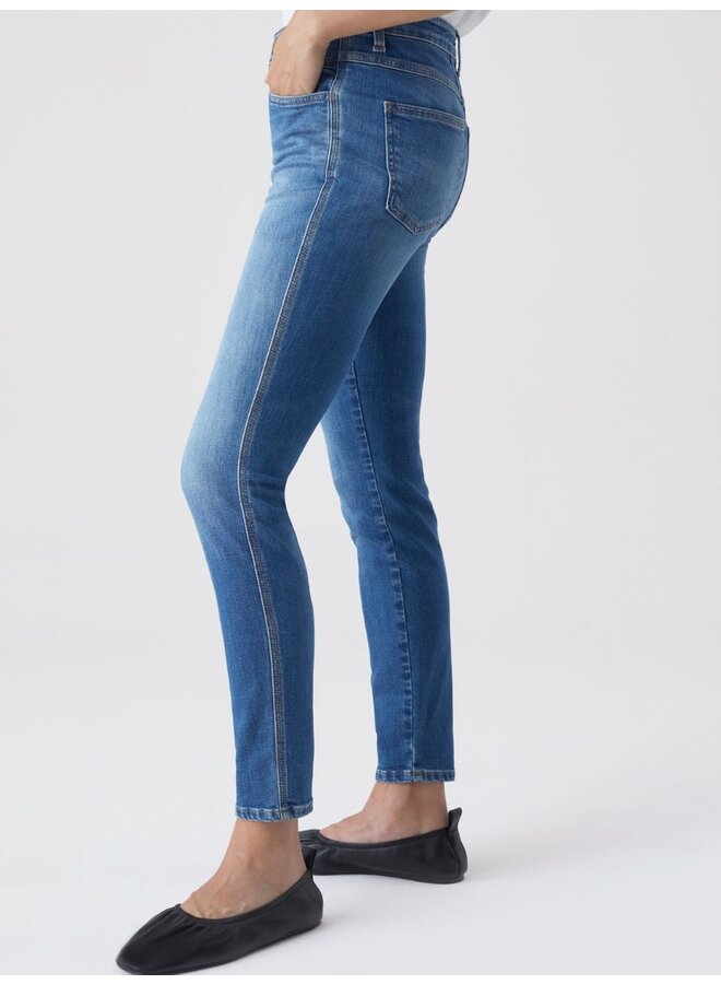 Closed Skinny Pusher blauw