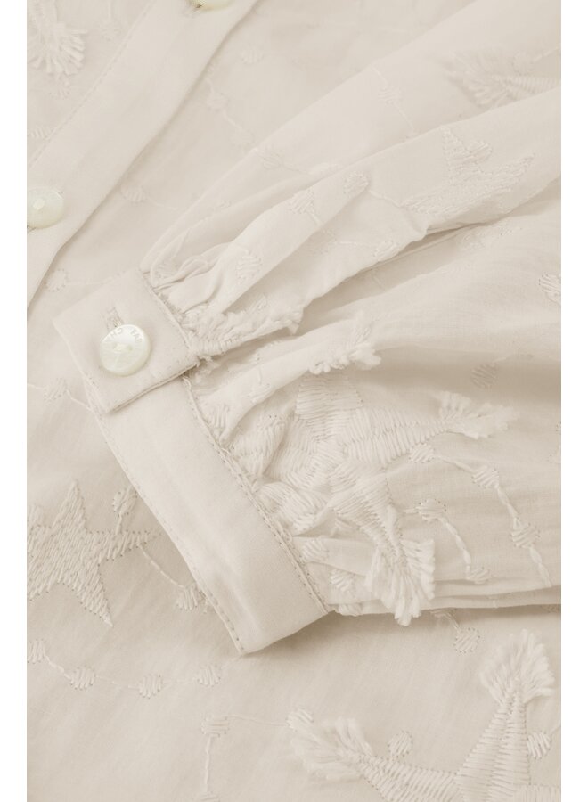 Fabienne Chapot blouse met borduursels