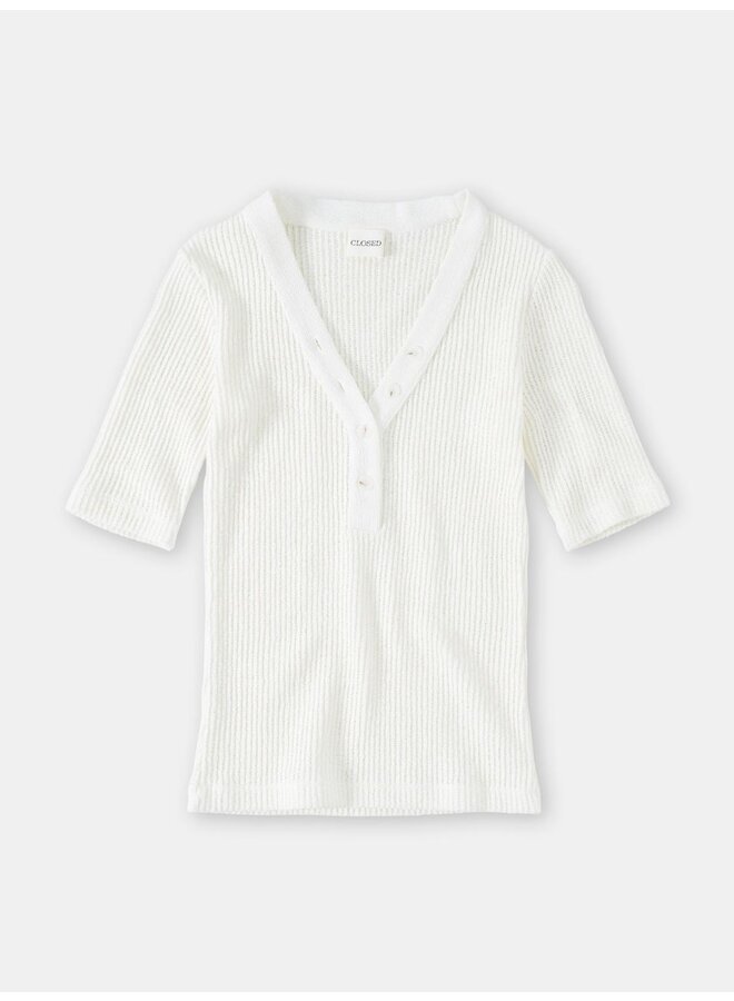 Closed bouclé shirt ivoor