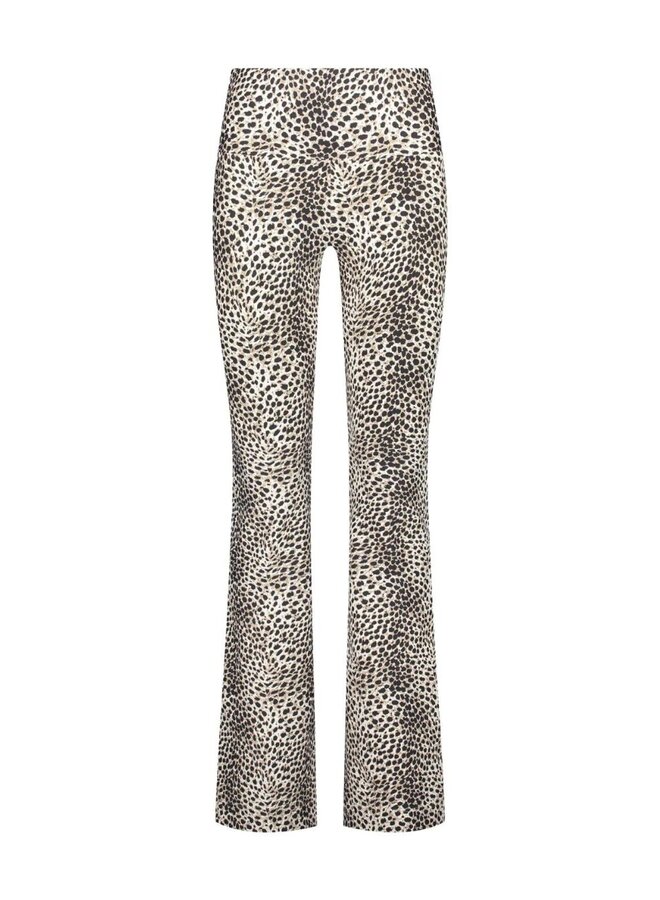 Deblon Sports flared legging cheetah