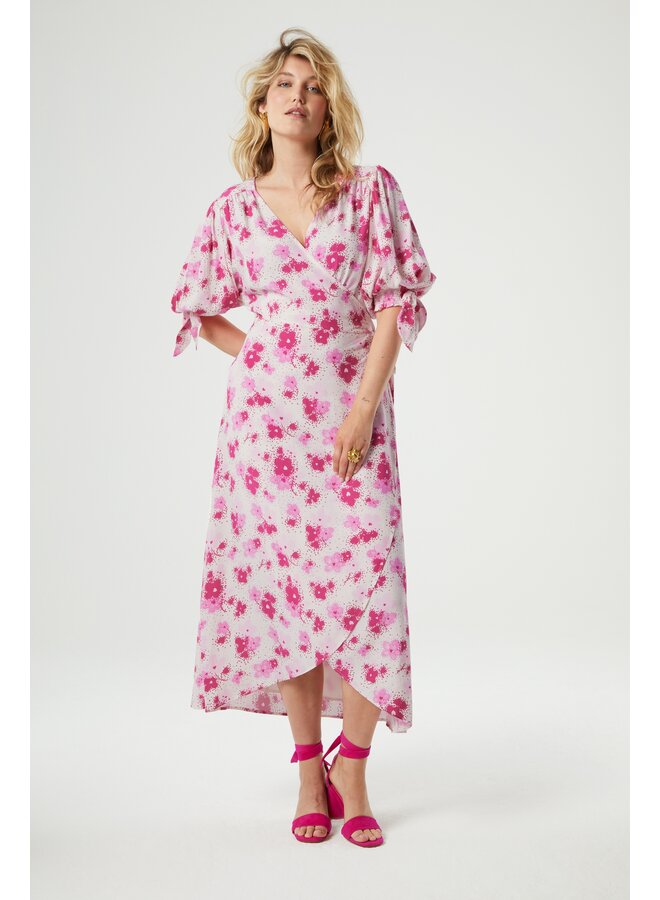 Fabienne Chapot jurk met print roze