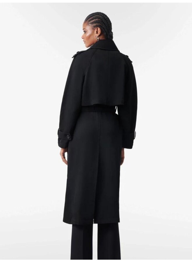 Drykorn trenchcoat zwart