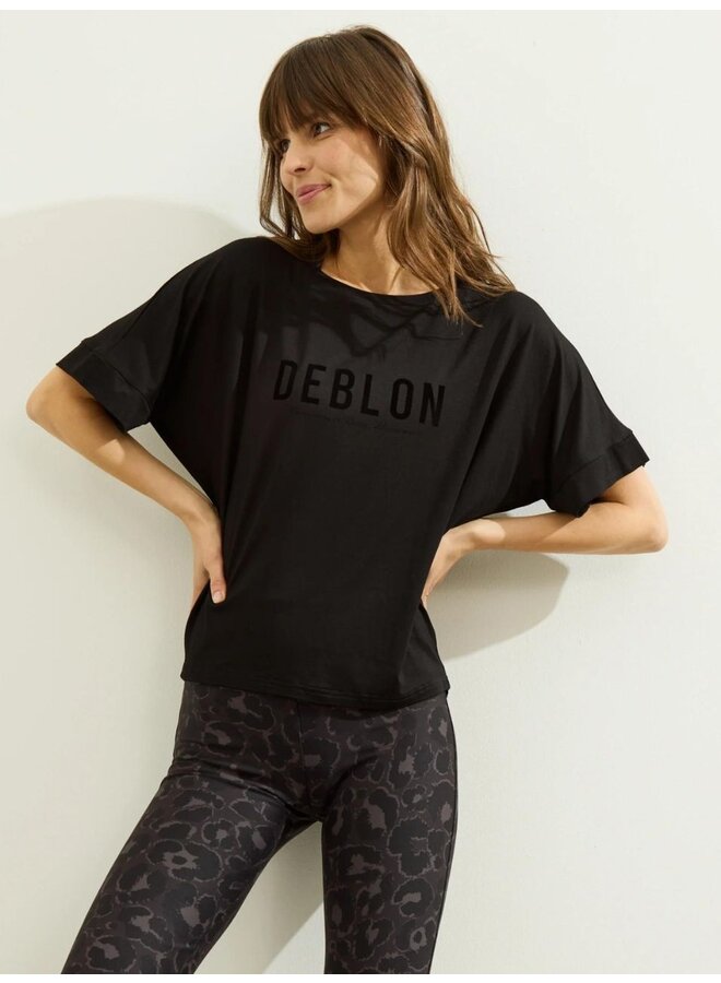 Deblon Viola logo top zwart