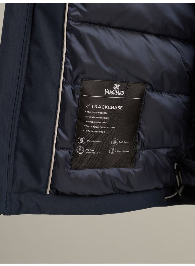 Vanguard trackchase jas donkerblauw