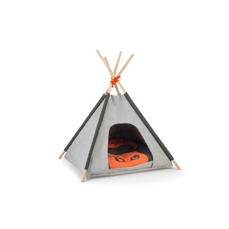 Beeztees BZ Tipi Tent Mohaki Grijs 50X50X80