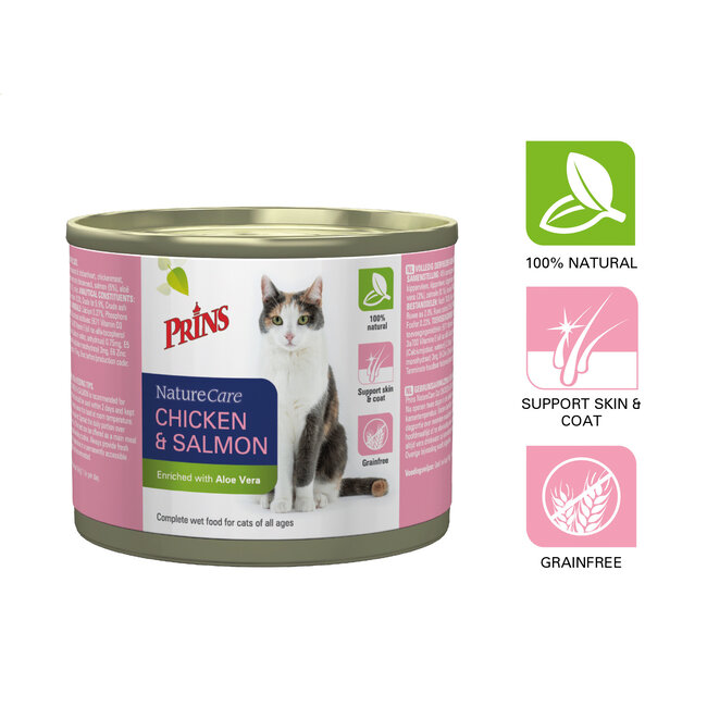 Prins Nature Care Kat Chicken & Salmon