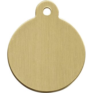 Smulders Paws & Prints Penning Rondje Messing