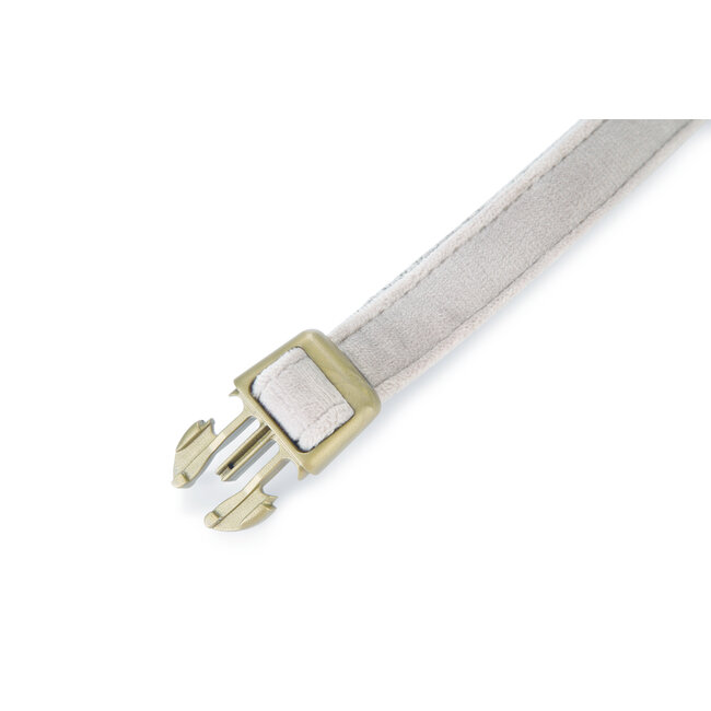 Velura Halsband Grijs