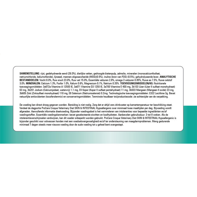 Prins Hond Diet Skin Support Croque