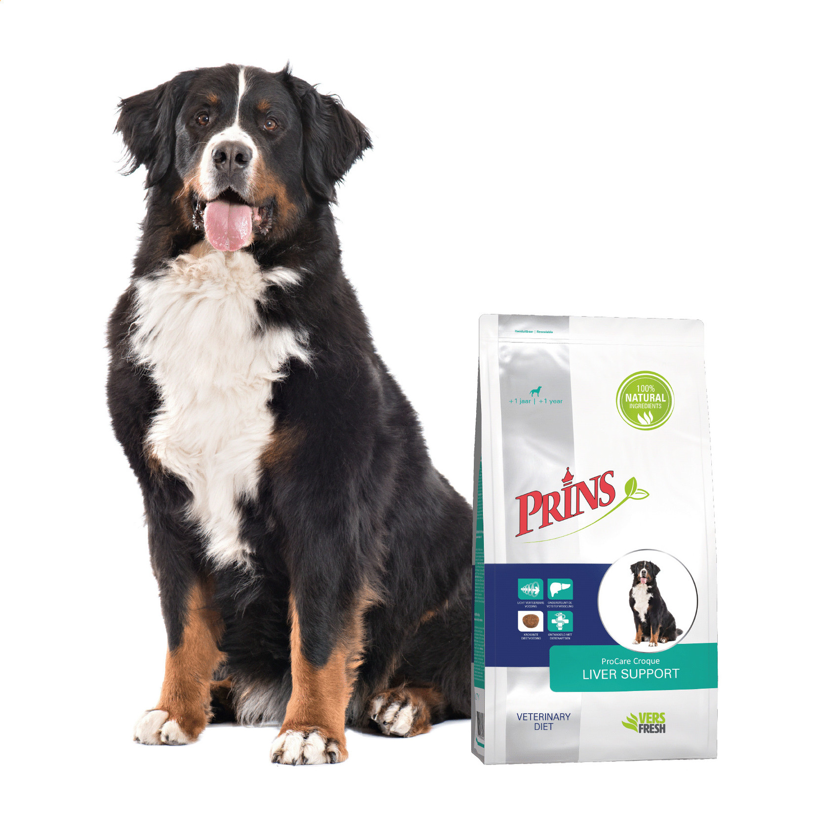 Prins Petfoods Prins Hond Dieet Liver Support Croque