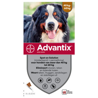 Advantix Hond 600 (4 pipet) 40-60 KG