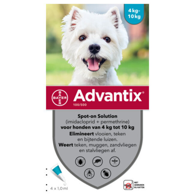 Advantix Hond 100 (4-10 KG)