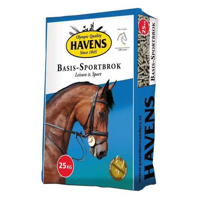 Havens Basis sportbrok 25KG