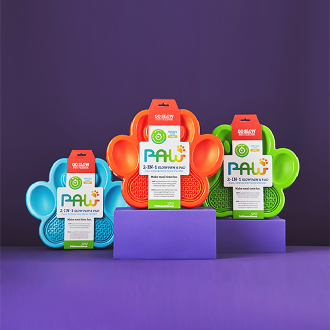 Paw 2-in-1 Slow Feeder & Lick Pad