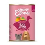 Edgard & Cooper E&C Blik Hond Puppy Eend & kip 400g