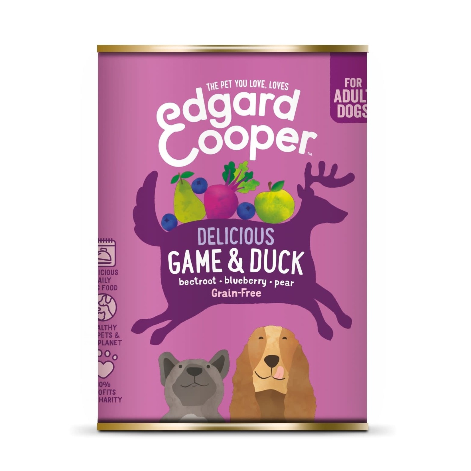 Edgard & Cooper E&C Blik Hond Adult 400 gram (diverse smaken)