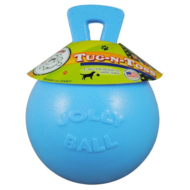 Jolly Tug-n-Toss Baby Blauw