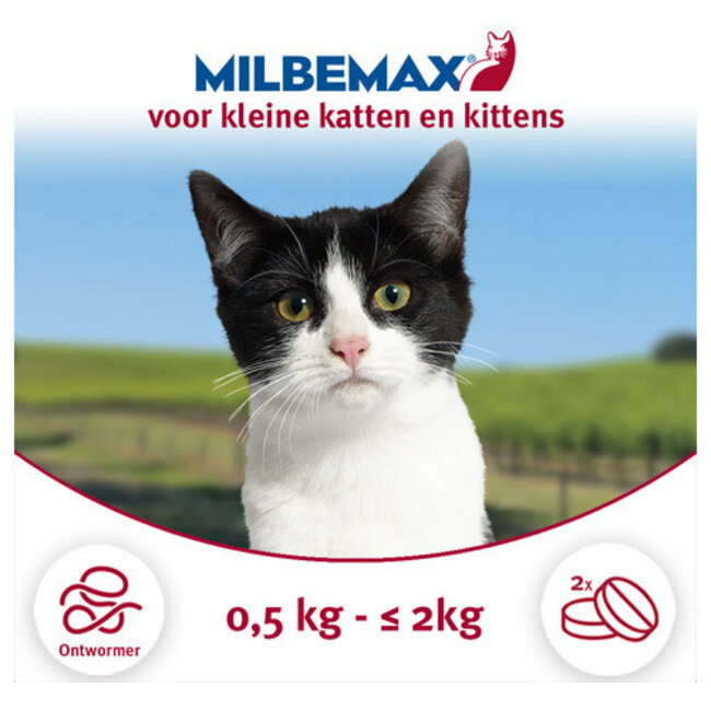 Milbemax Kat Kitten (2 tabletten)