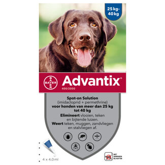 Advantix Hond 400 25-40 KG