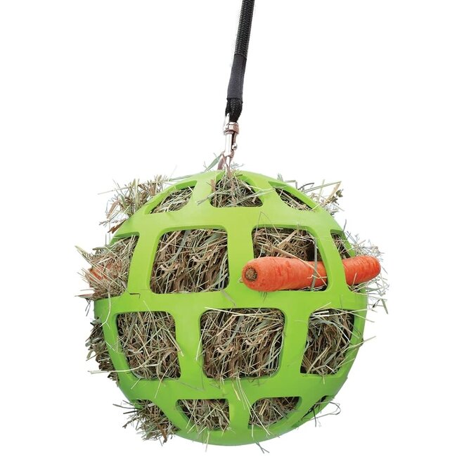 Hay Slow Feeder Bal Groen 22 cm