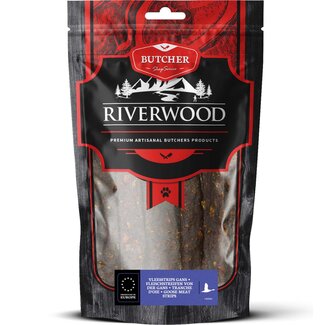 Riverwood Riverwood Vleesstrips Gans 150 gram