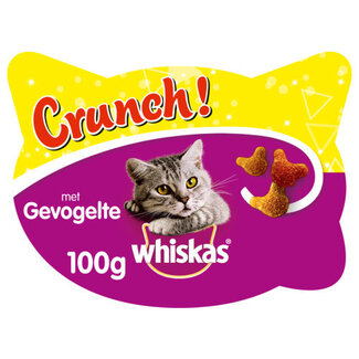 Whiskas Crunch Kip 100 gram