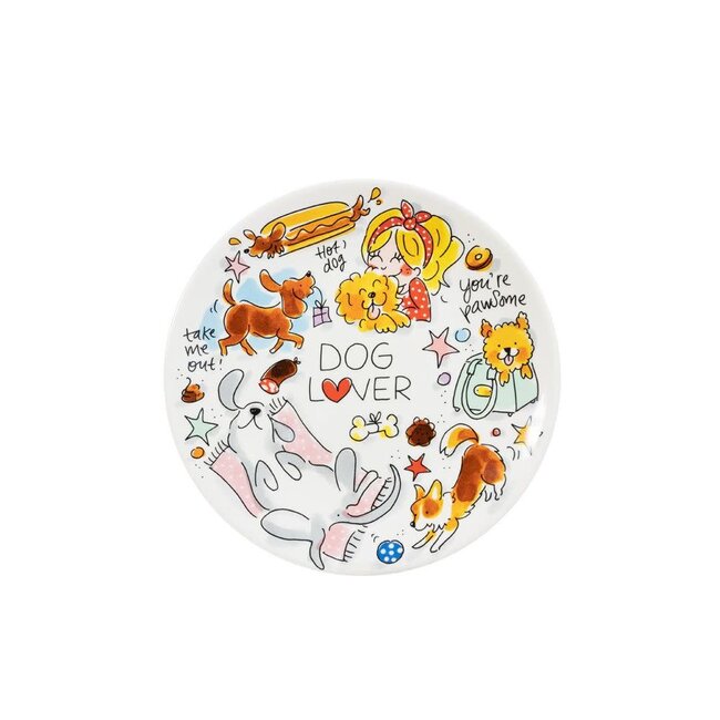 Blond  Bord Dog Lover 22 cm