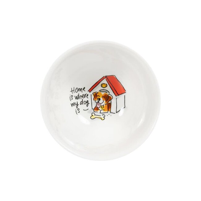 Blond Kom Dog lover 14 cm