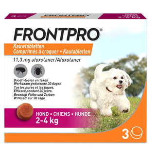 Frontpro Frontpro Kauwtablet Small  (2-4 KG)