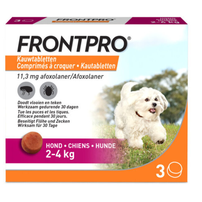 Frontpro Kauwtablet Small  (2-4 KG)