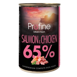 Profine Profine Pure Meat 65%  Zalm 400 gram