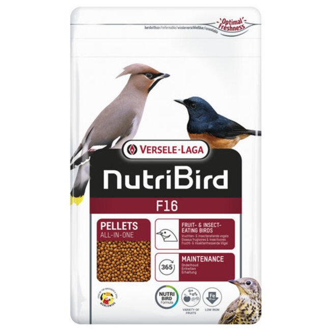 Nutribird F16 Lijsters en merels